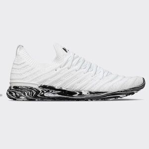 Women's APL Size 9.5 Techloom Wave Sneakers White / Black / Marble